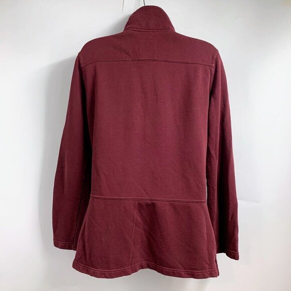 PrAna Women's Tori Double Breasted High Collar Military Style Jacket Size M - Picture 2 of 13